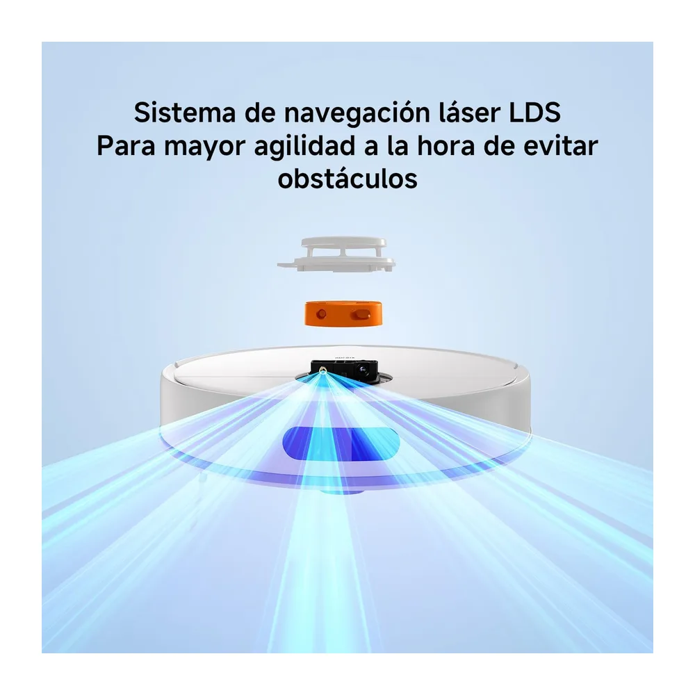 XIAOMI S40C Robot Aspirador con Fregado, 5000 Pa, Control App y Voz — 5