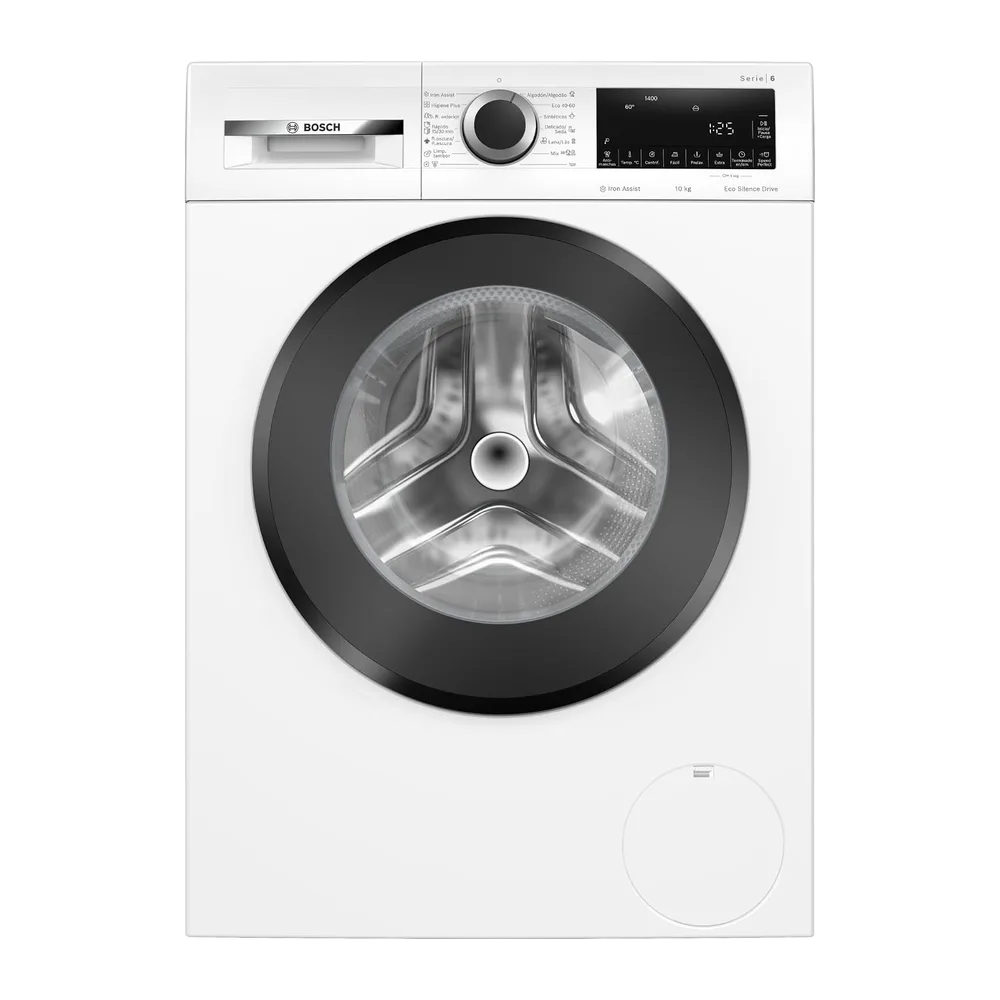 Bosch, Lavadora, Serie 6, 10kg, Iron Assist, blanco, WGG254Z5ES [Clase de eficiencia energética A]