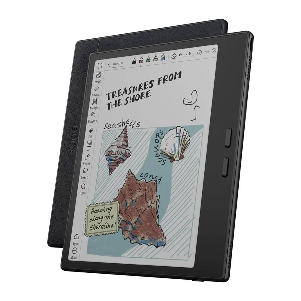 BOOX Tablet Go Color 7 (Gen 2) Color ePaper 7” 64 GB HD Android 13 E-Ink LuZ Frontal BT WiFi