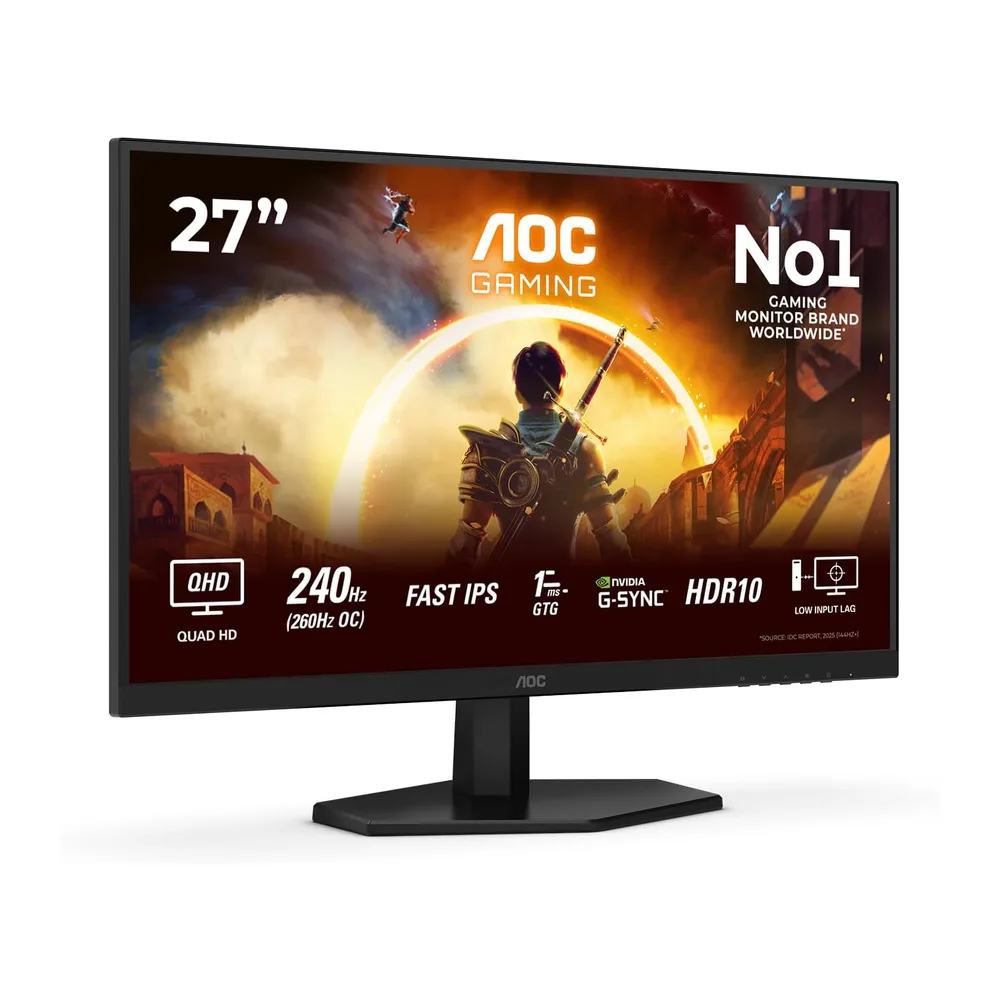 AOC Q27G42ZE Gaming Monitor 27 Pulgadas 260Hz Panel Fast IPS