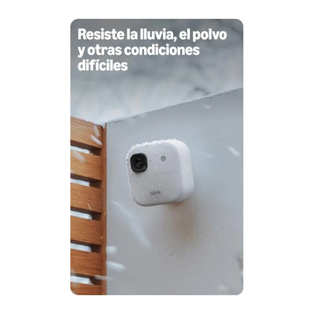 Cámara exterior 2K+ Blink (última generación) — cámara de seguridad inteligente inalámbrica — 6