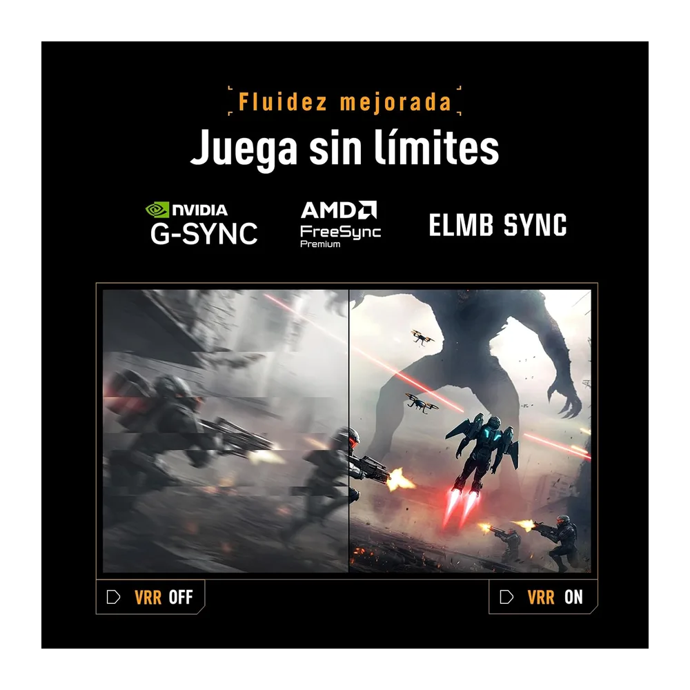 ASUS TUF Gaming VG27AQL5A - Monitor Fast IPS QHD 210Hz de 27" — 5