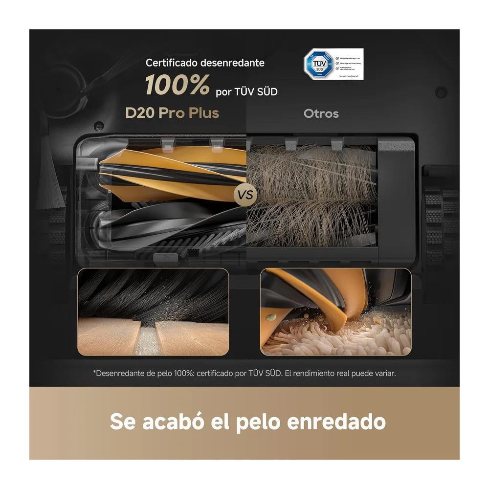 dreame D20 Pro Plus Robot Aspirador y Fregado 2 en 1 — 4