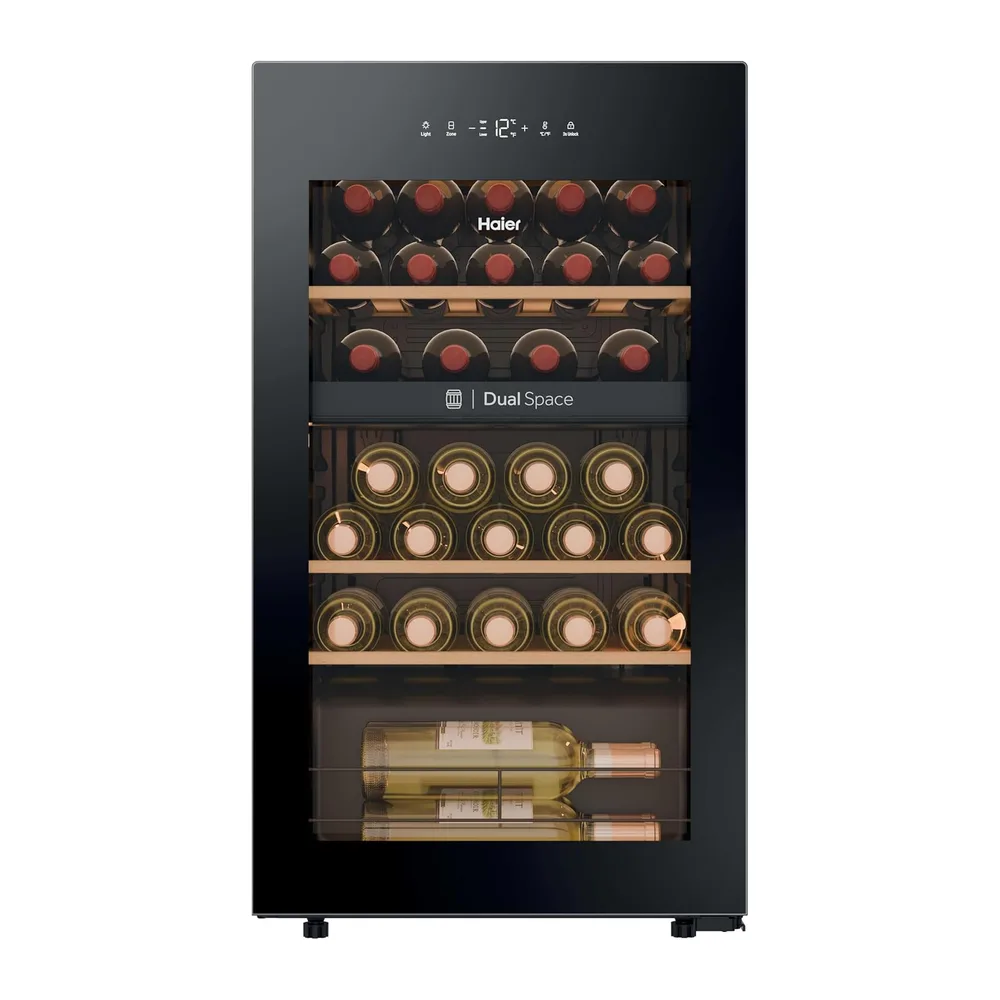 Haier Wine Bank 50 Series 5 HWS32GDG Vinoteca de 32 Botellas