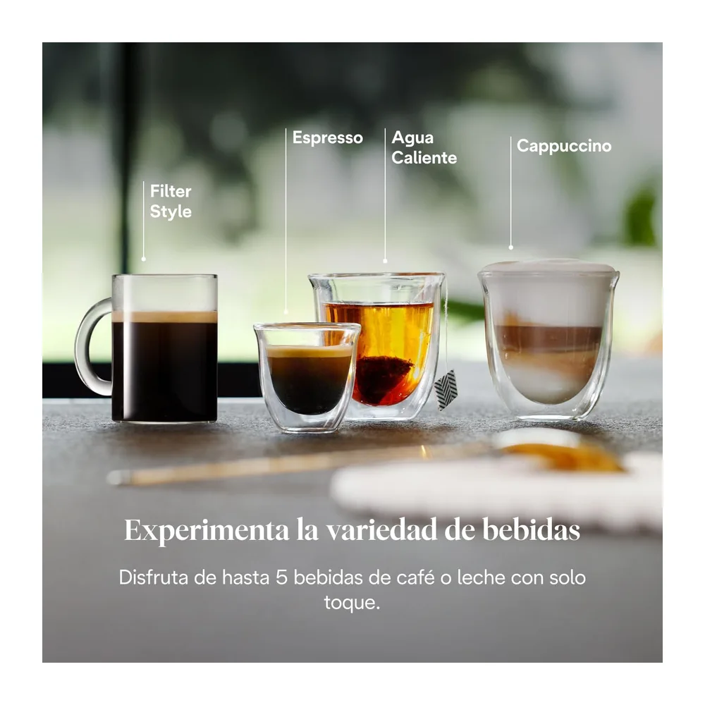 De'Longhi Magnifica Start - Cafetera Superautomática 4 Bebidas Negro — 4