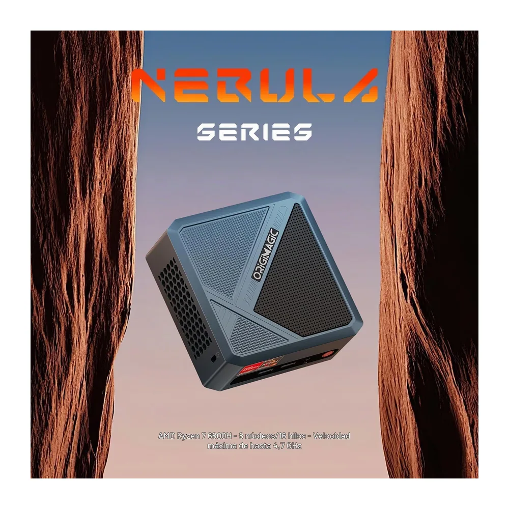 Mini PC N2 Pro, con Ryzen 7 6800H (8C/16T, 4.7 GHz), 32 GB de RAM, 1TB SSD — 2
