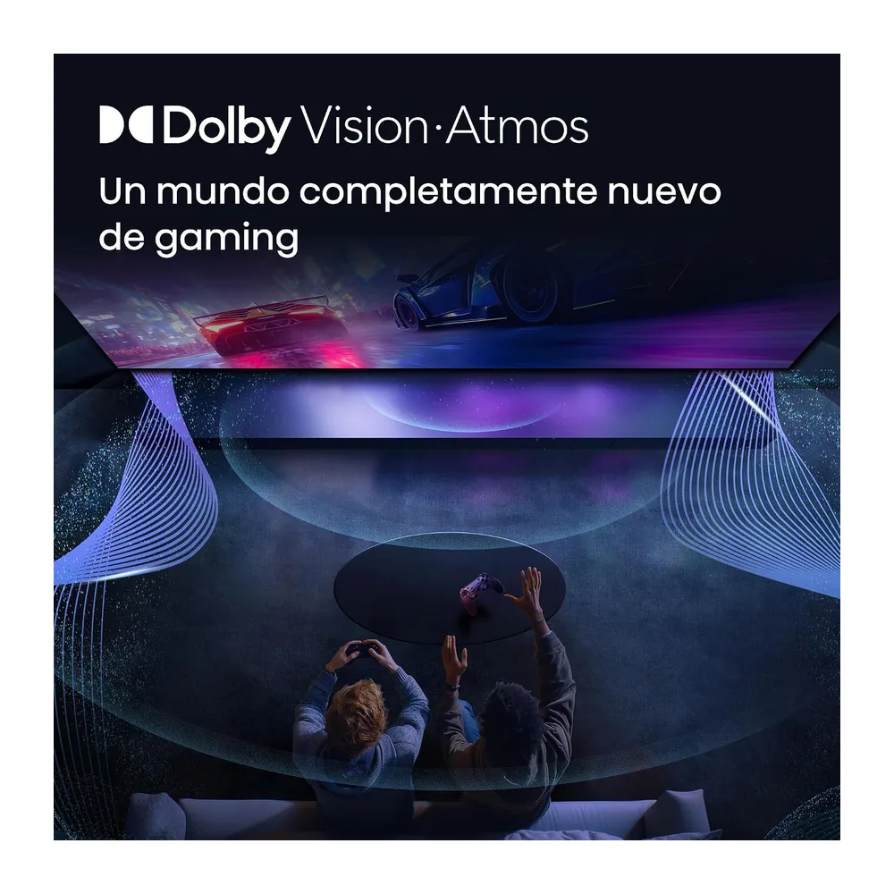 Hisense 43E7Q Pro - QLED Smart TV 43 Pulgadas, Modo Juego 144 Hz Nativos, Hi-QLED Color, Dolby Vison.Atmos, — 6