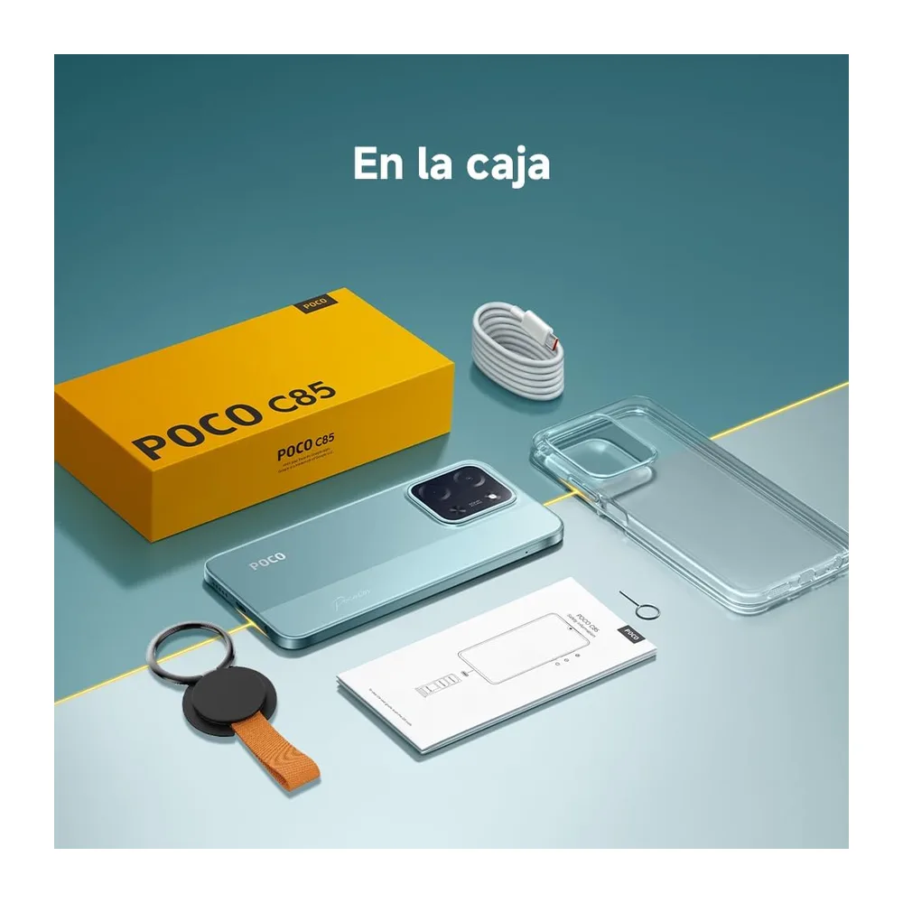 XIAOMI POCO C85 Smartphone de 8+256GB Negro Batería de 6000 mAh [Clase de eficiencia energética A] — 5