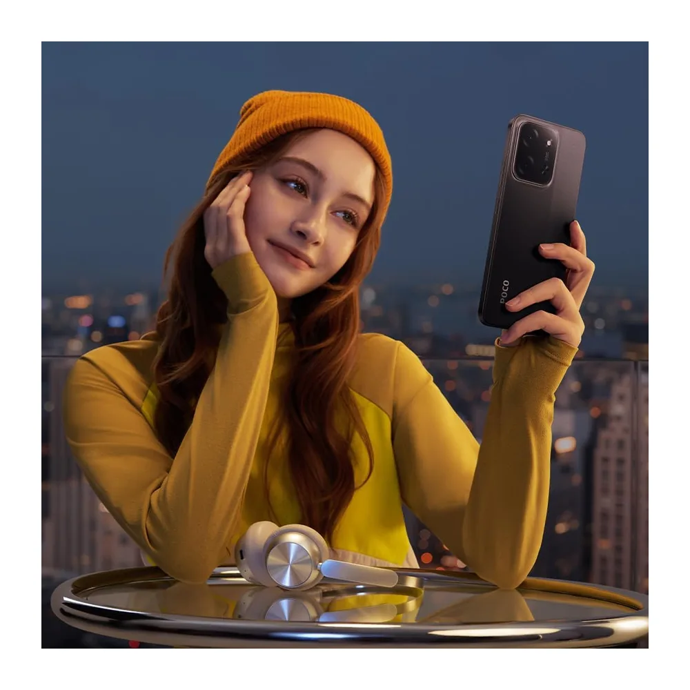 XIAOMI POCO C85 Smartphone de 8+256GB Negro Batería de 6000 mAh [Clase de eficiencia energética A] — 6
