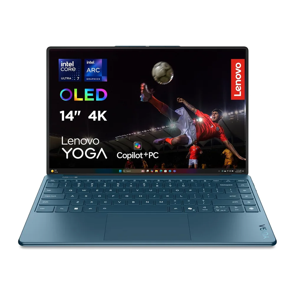 Lenovo Yoga Slim 9 Gen 10 - Ordenador Portátil AI 14'' OLED 4K Táctil (Intel Core Ultra 7 258V, 32 GB RAM, 1