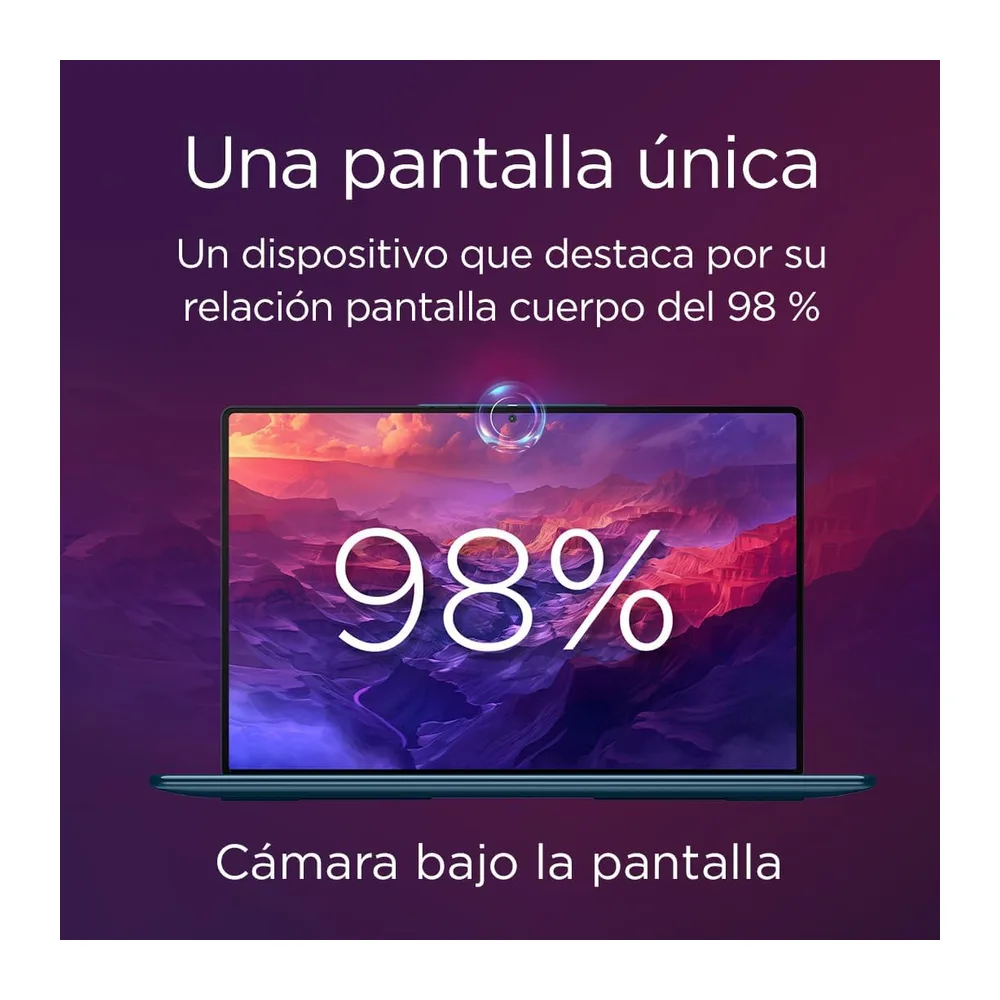 Lenovo Yoga Slim 9 Gen 10 - Ordenador Portátil AI 14'' OLED 4K Táctil (Intel Core Ultra 7 258V, 32 GB RAM, 1 — 6