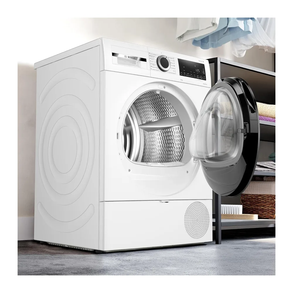 Bosch, Secadora con Bomba de Calor, Serie 6, 9 kg, blanco, WQG24200ES [Clase de eficiencia energética D] — 5