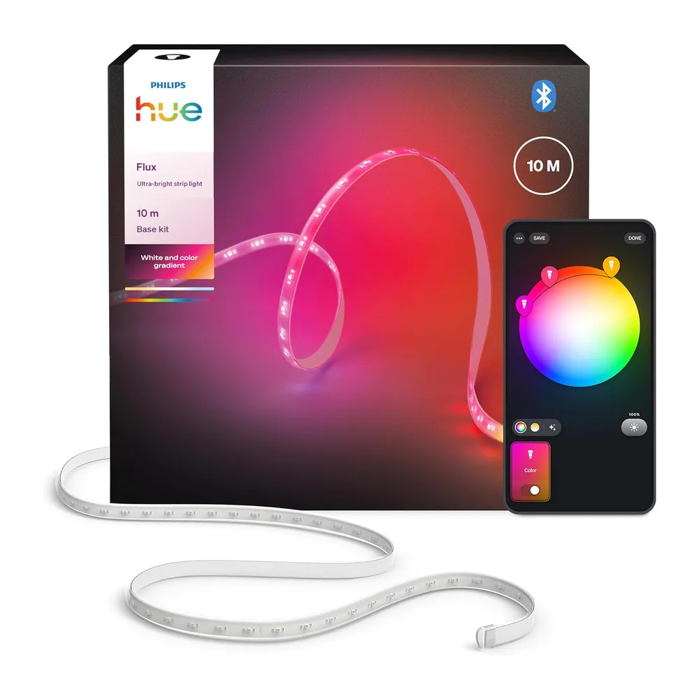 Philips Hue Flux Tira LED inteligente ultrabrillante 10M