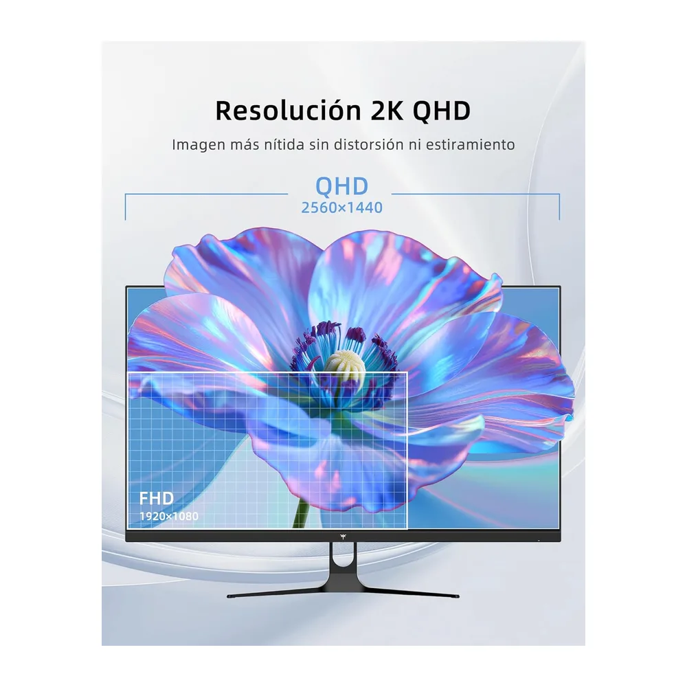 KTC Monitor 32 Pulgadas, QHD 2K 2560×1440, Panel IPS, 120Hz (OC), ΔE<2, 99% sRGB, 85% DCI-P3, HDR10, Luz Azul — 2