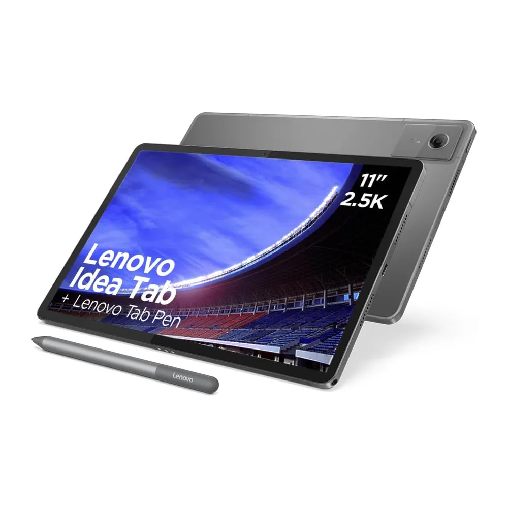 Lenovo Idea Tab – Tablet 11" 2.5K (MediaTek Dimensity 6300, 8 GB RAM, 128 GB UFS, 90 Hz, 4 Altavoces, Wi-Fi