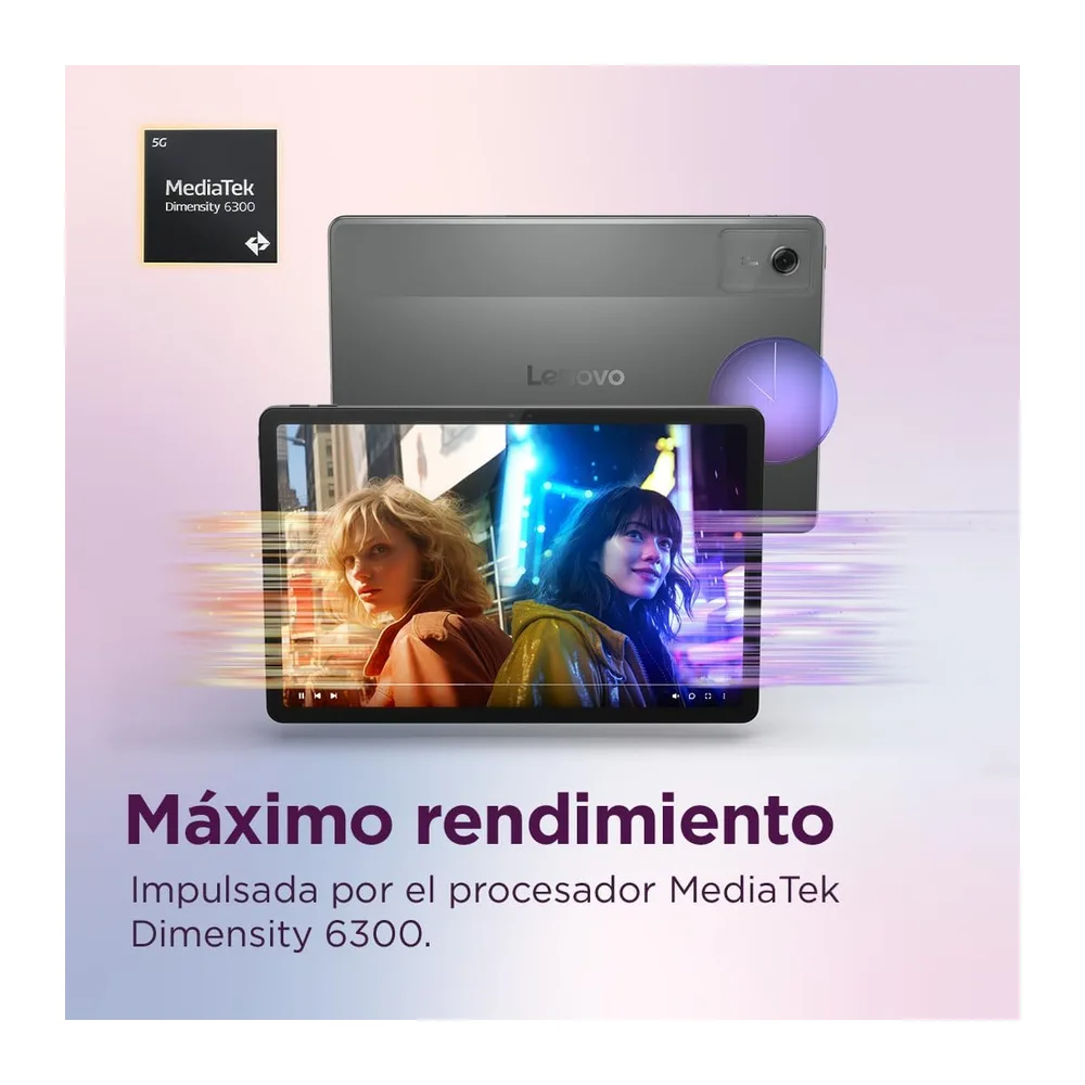 Lenovo Idea Tab – Tablet 11" 2.5K (MediaTek Dimensity 6300, 8 GB RAM, 128 GB UFS, 90 Hz, 4 Altavoces, Wi-Fi — 3