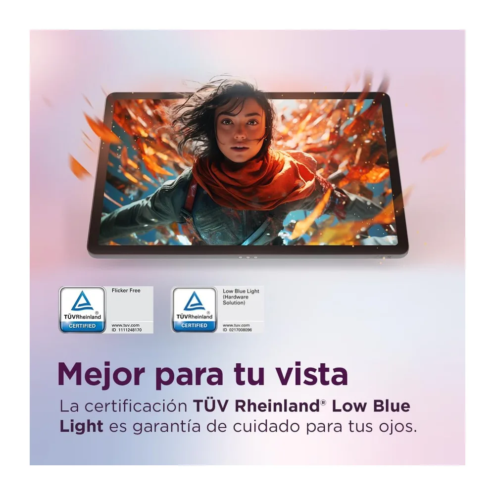 Lenovo Idea Tab – Tablet 11" 2.5K (MediaTek Dimensity 6300, 8 GB RAM, 128 GB UFS, 90 Hz, 4 Altavoces, Wi-Fi — 5