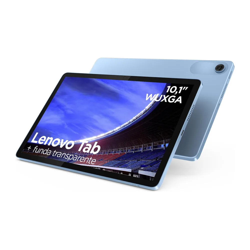 Lenovo Tab – Tablet 10.1" WUXGA (MediaTek Helio G85, 4 GB RAM, 128 GB, 60 Hz, 2 Altavoces, Wi-Fi 5, Bluetooth