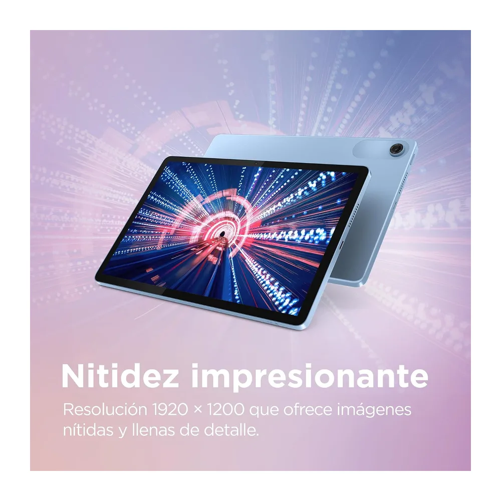 Lenovo Tab – Tablet 10.1" WUXGA (MediaTek Helio G85, 4 GB RAM, 128 GB, 60 Hz, 2 Altavoces, Wi-Fi 5, Bluetooth — 6