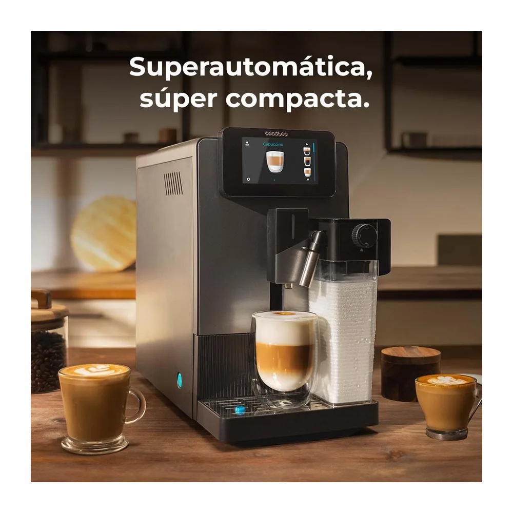 Cecotec Cafetera Superautomática Cremmaet Latte Touch. 19Bares — 4