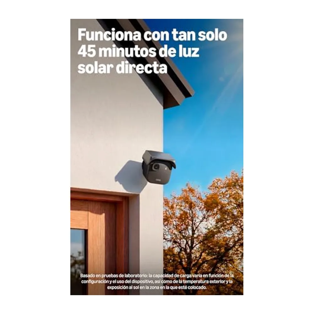 Blink Solaris 2K+ (últ. gen.), Cámara de seguridad inteligente inalámbrica, Alimentación por energía solar, — 3