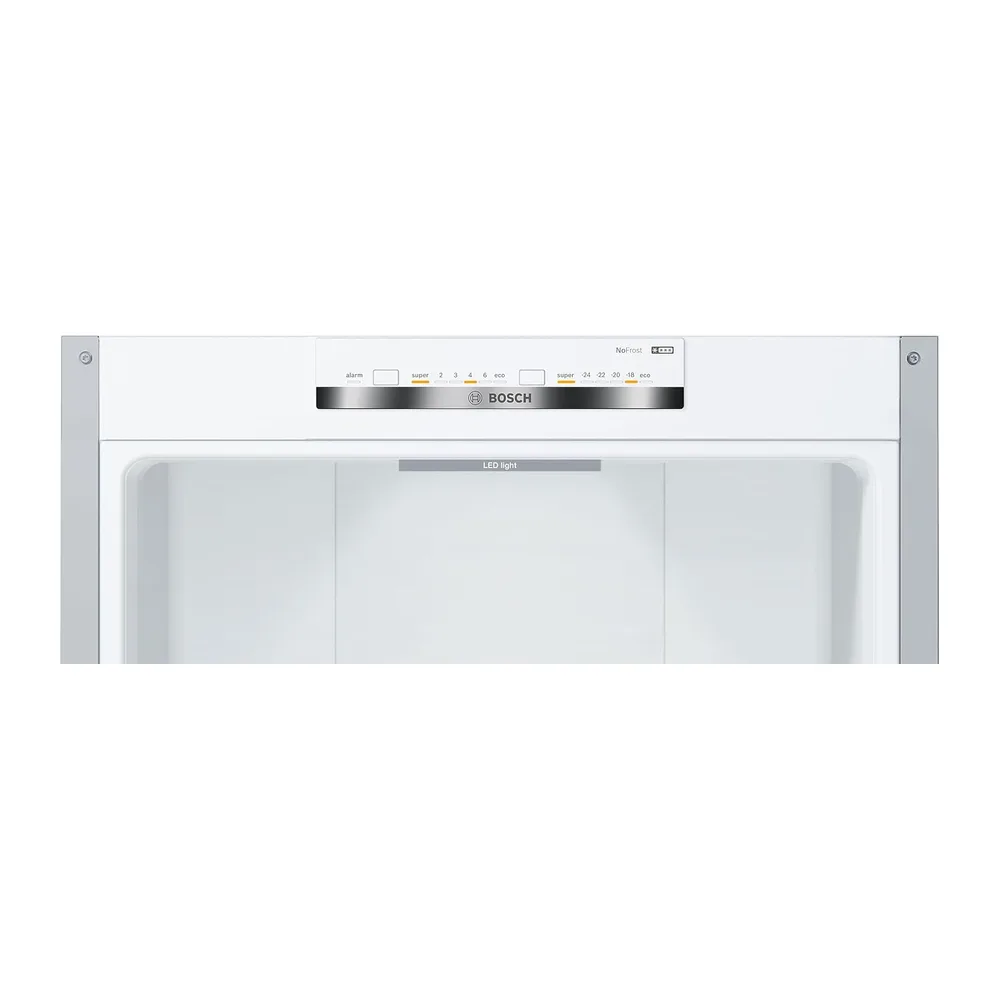 Bosch, Frigorífico Combi, Serie 4, 60 cm, Total NoFrost, Inox, KGN39VIEB [Clase de eficiencia energética E] — 3