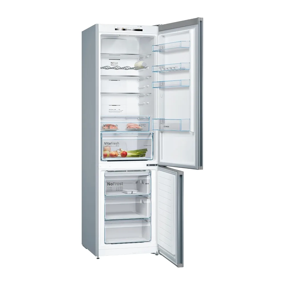 Bosch, Frigorífico Combi, Serie 4, 60 cm, Total NoFrost, Inox, KGN39VIEB [Clase de eficiencia energética E] — 4