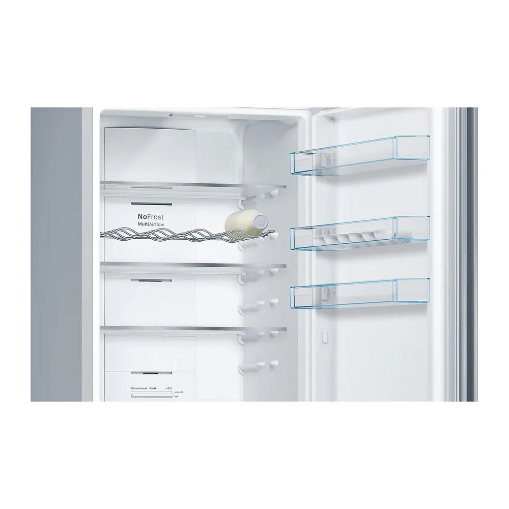 Bosch, Frigorífico Combi, Serie 4, 60 cm, Total NoFrost, Inox, KGN39VIEB [Clase de eficiencia energética E] — 5