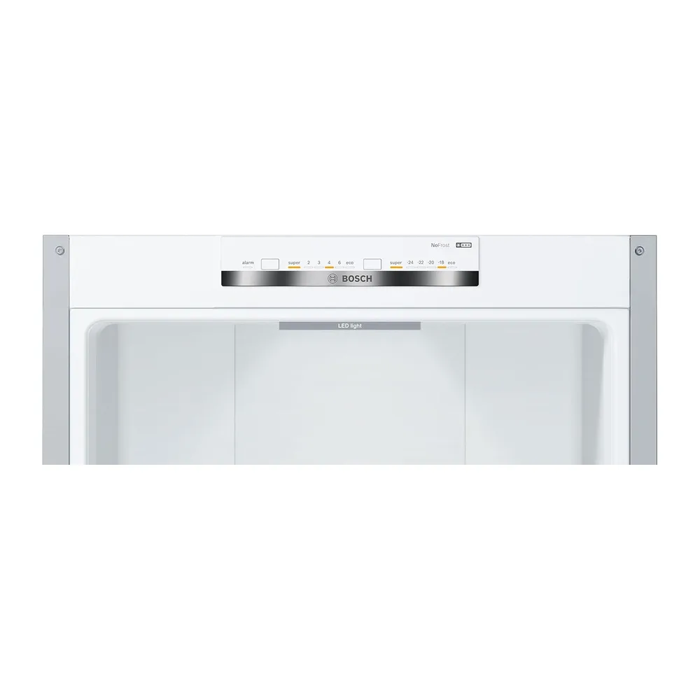 Bosch, Frigorífico Combi, Serie 4, 60 cm, Total NoFrost, Inox, KGN36VIED [Clase de eficiencia energética E] — 3