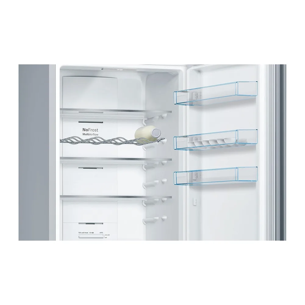 Bosch, Frigorífico Combi, Serie 4, 60 cm, Total NoFrost, Inox, KGN36VIED [Clase de eficiencia energética E] — 5