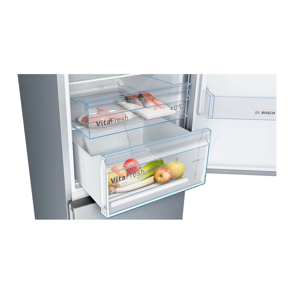 Bosch, Frigorífico Combi, Serie 4, 60 cm, Total NoFrost, Inox, KGN36VIED [Clase de eficiencia energética E] — 6