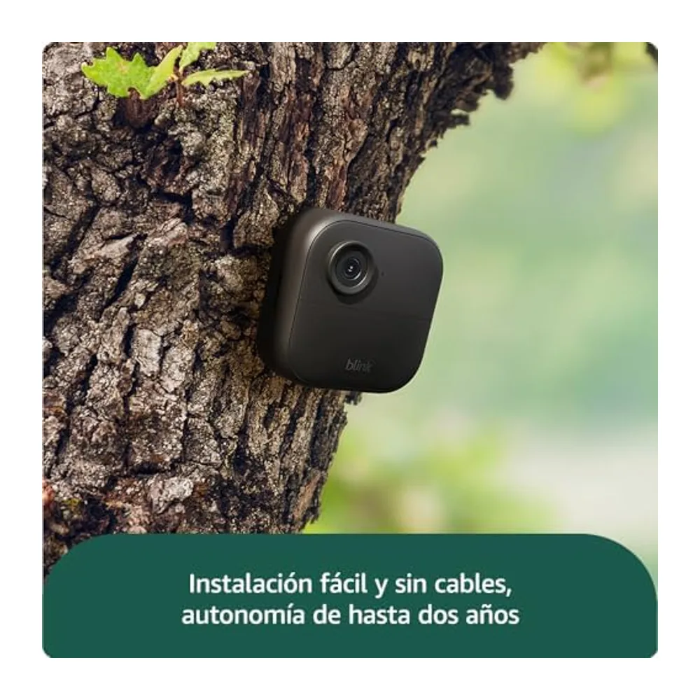 Blink Outdoor 4 Cámaras con Videotimbre Blink (Negro) — 2