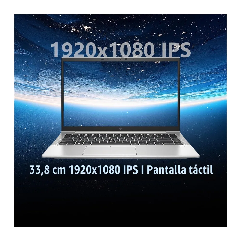 HP Elitebook 830 G8 - Ordenador portátil con pantalla táctil de 13,3 pulgadas FHD (1920 x 1080), Intel Core — 6