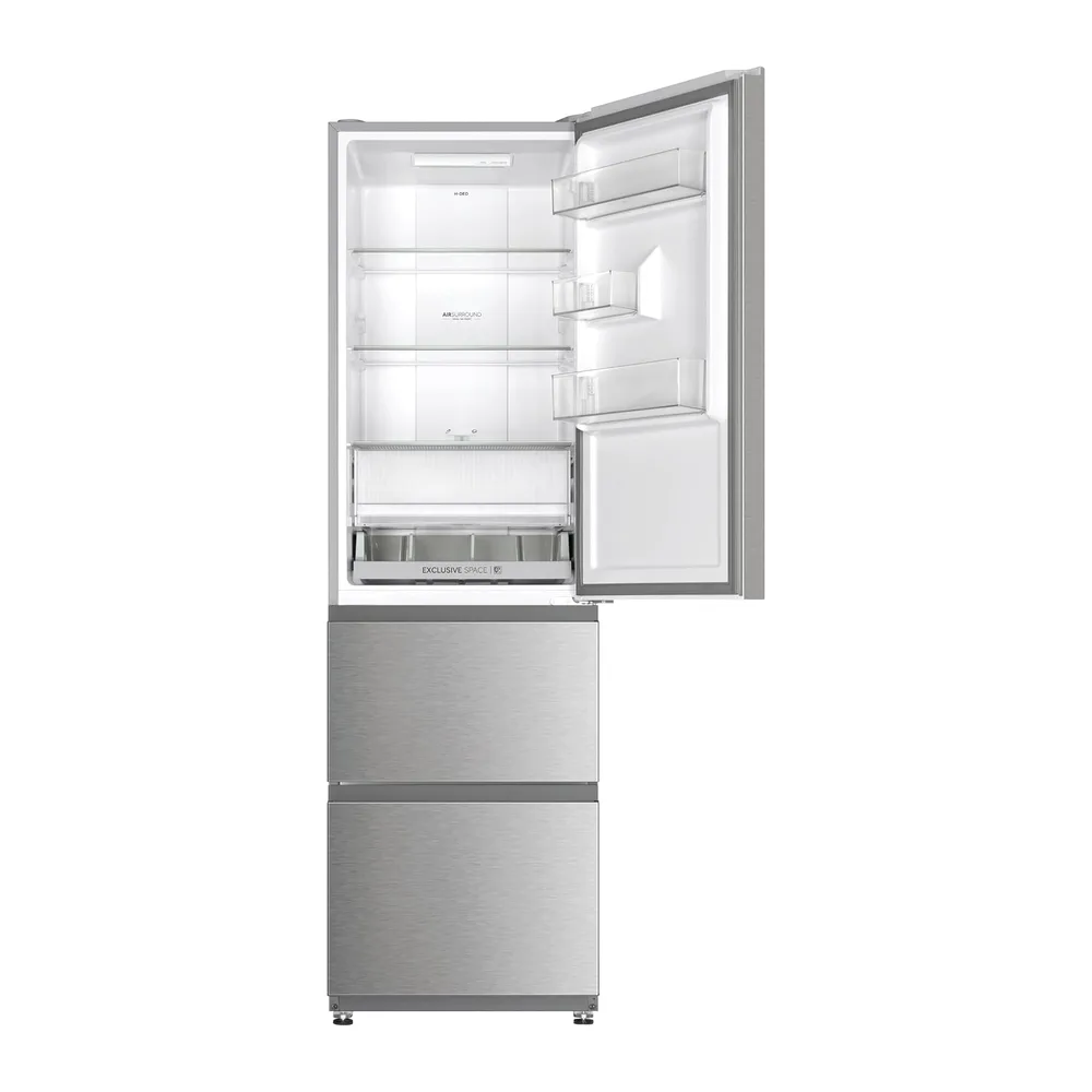Haier 3D 55 Series 3 HTR3518ENMX - Frigorífico Combi, Cajones Direct Access, Circular AirFlow, 303L, My — 2