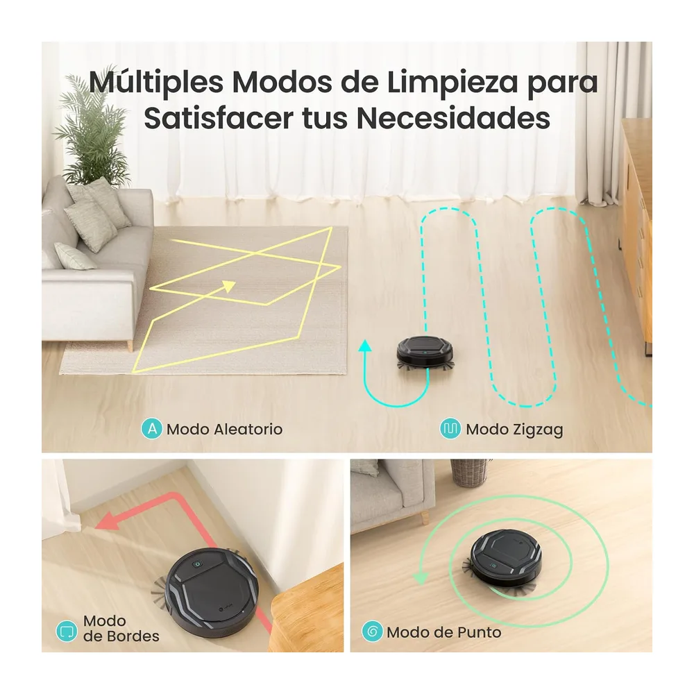 Lefant M210P Robot Aspirador,Control Mediante WiFi — 5
