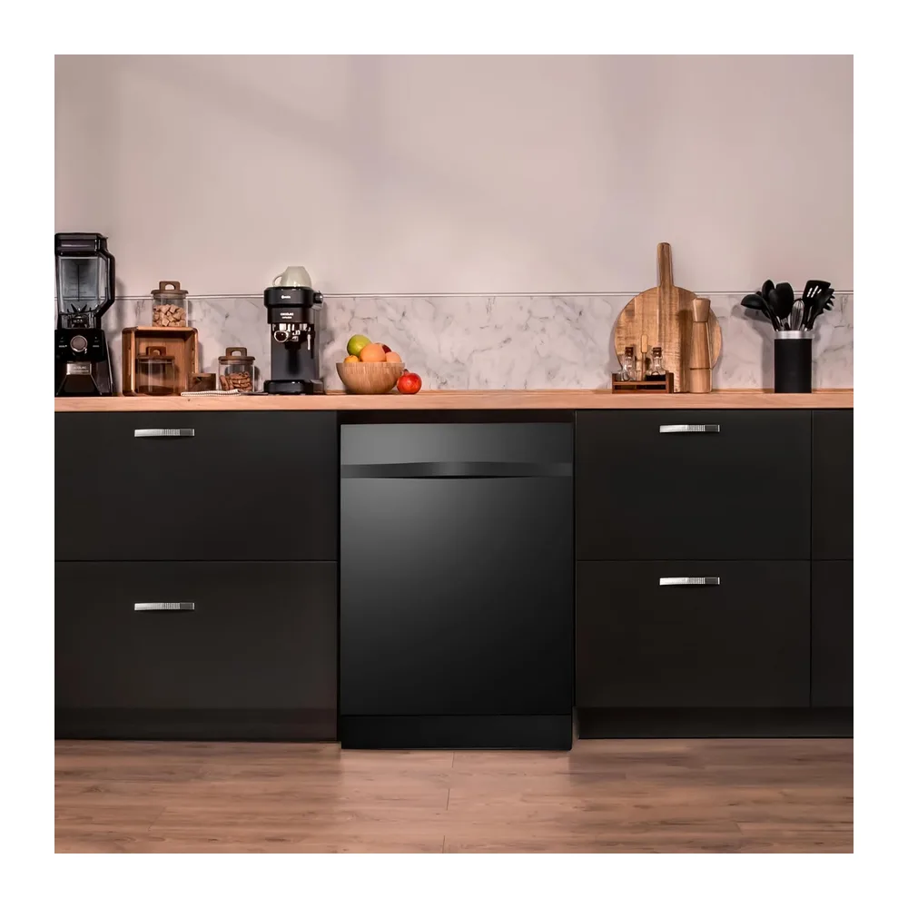 Cecotec Lavavajillas 60cm Bolero Aguazero 6620 Full-BI Matt Black Glass C [Clase de eficiencia energética C] — 3