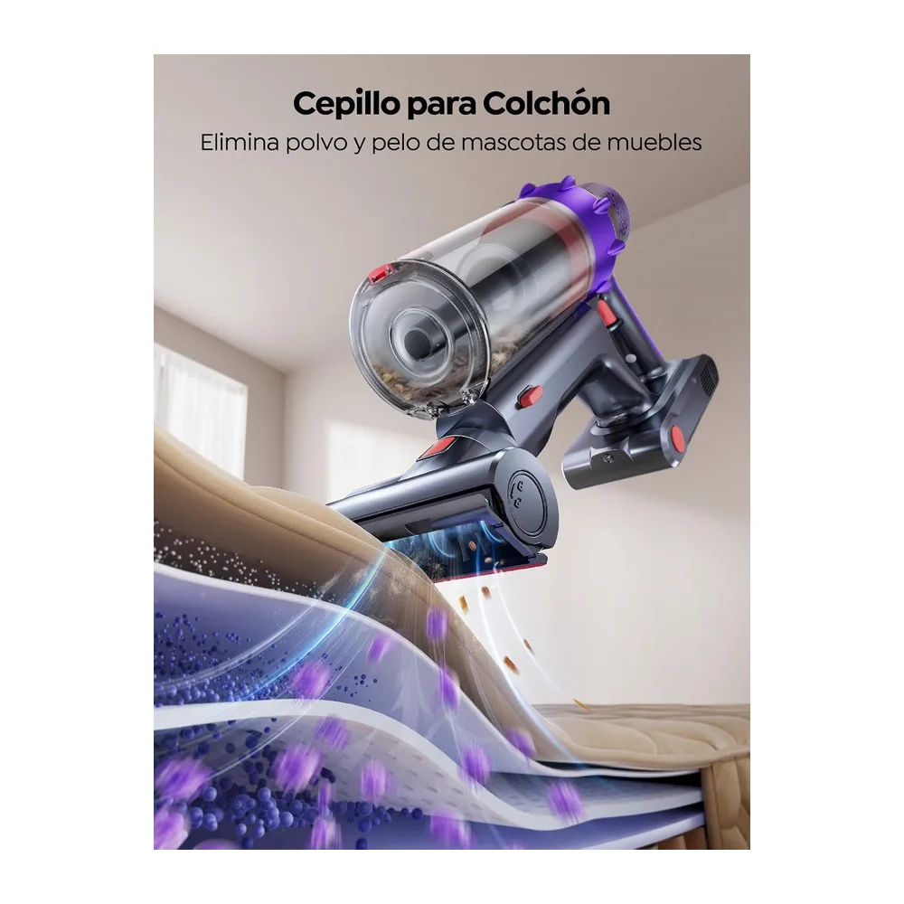 55KPA/650W/70Min(ECO) VAC02 Mejorada Aspiradora sin Cable — 4