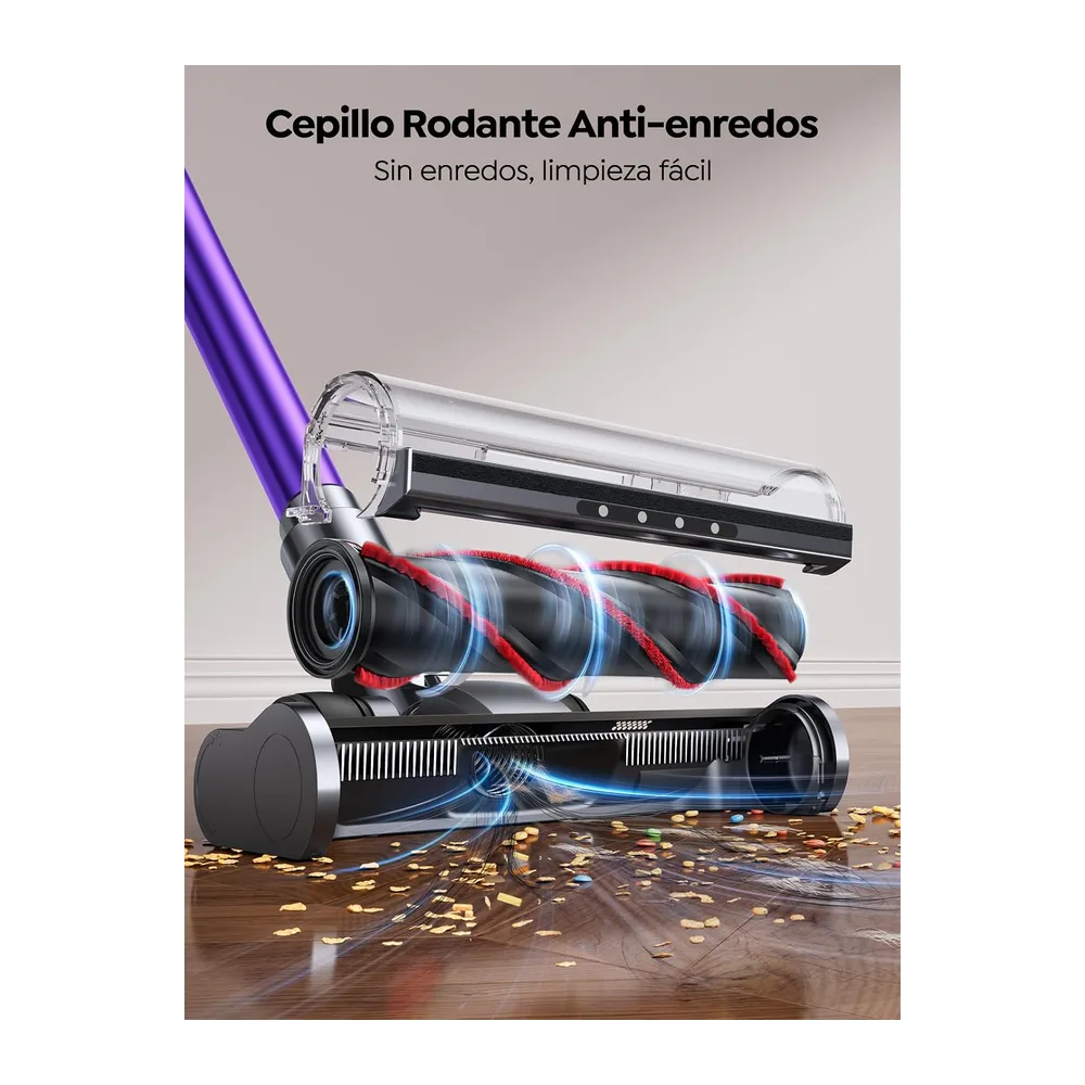 55KPA/650W/70Min(ECO) VAC02 Mejorada Aspiradora sin Cable — 6