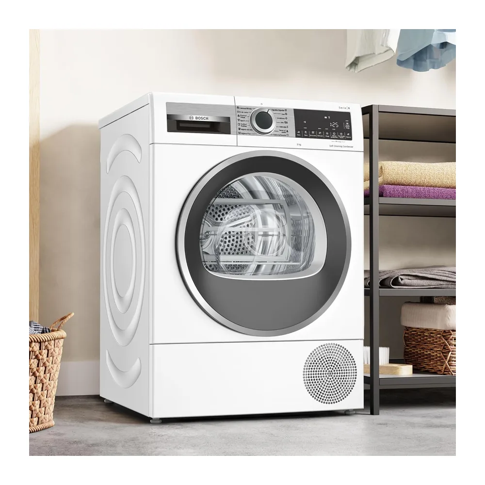 Bosch, Secadora, Bomba de Calor, Serie 6, 9 kg, AutoDry, blanco, WQG245D1ES [Clase de eficiencia energética C] — 6