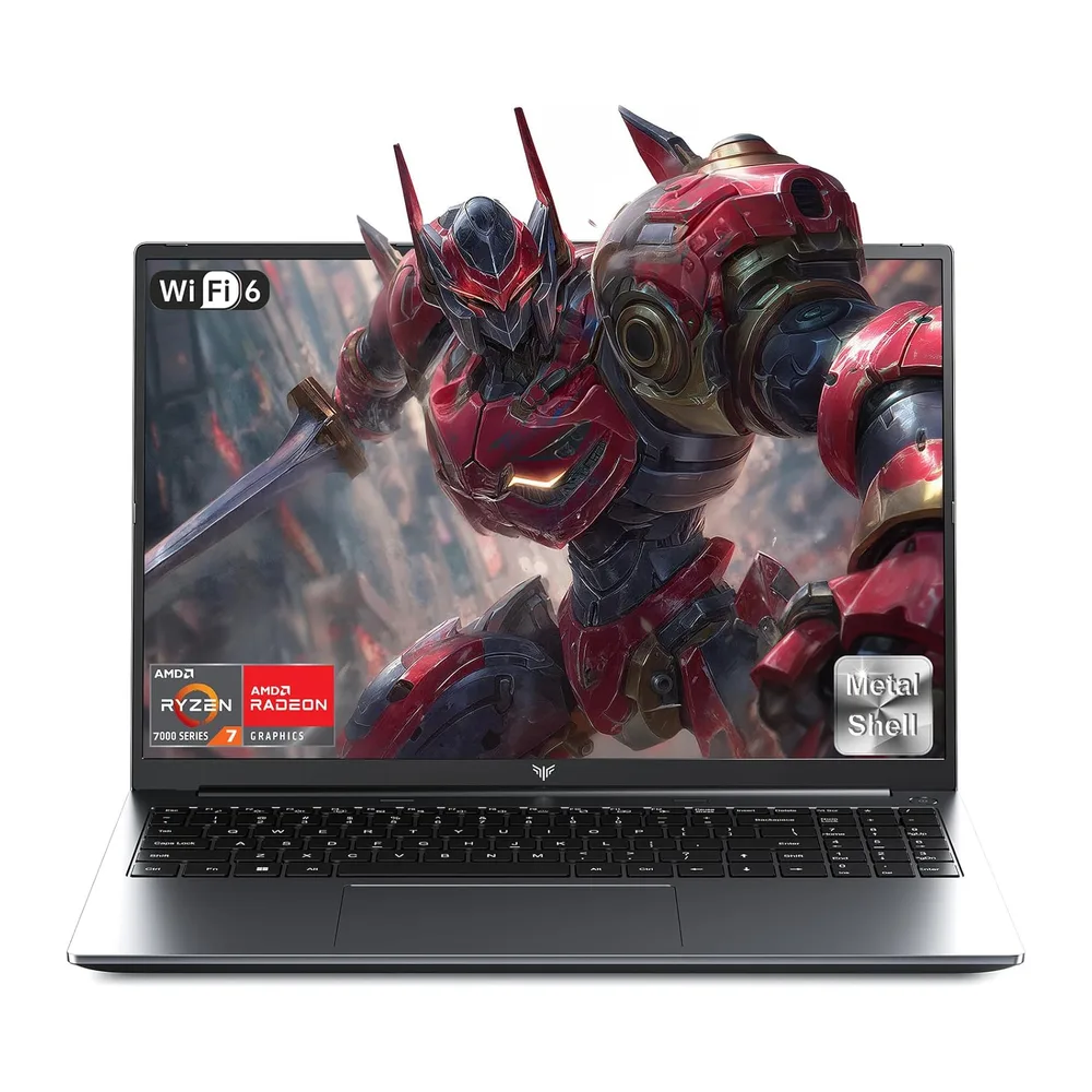 15.6" Ordenador Portátil Ryzen 7 5825U hasta 4.5 GHz 16GB DDR4 1000GB SSD