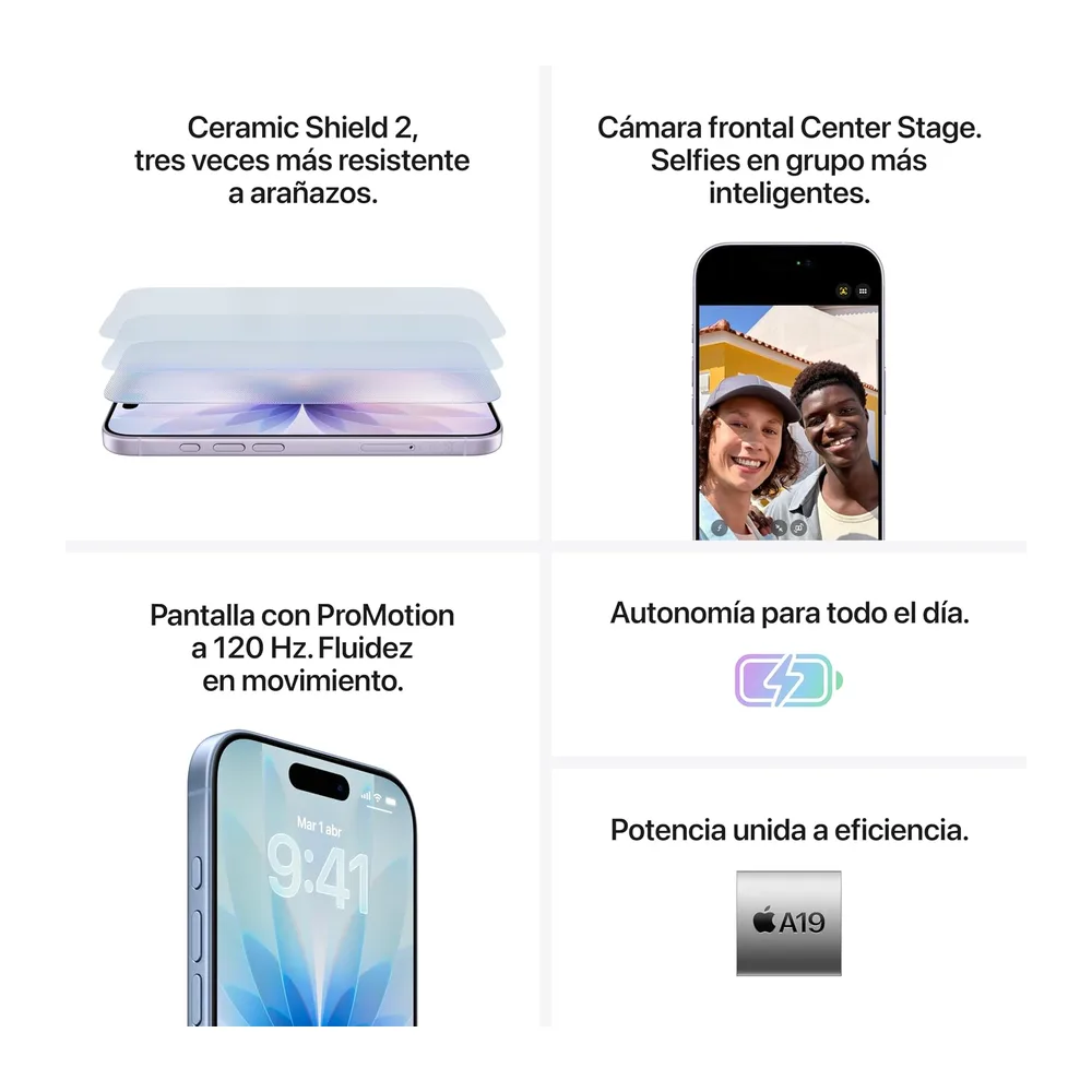Apple iPhone 17 de 256 GB: Pantalla de 6,3 Pulgadas con Promotion — 4