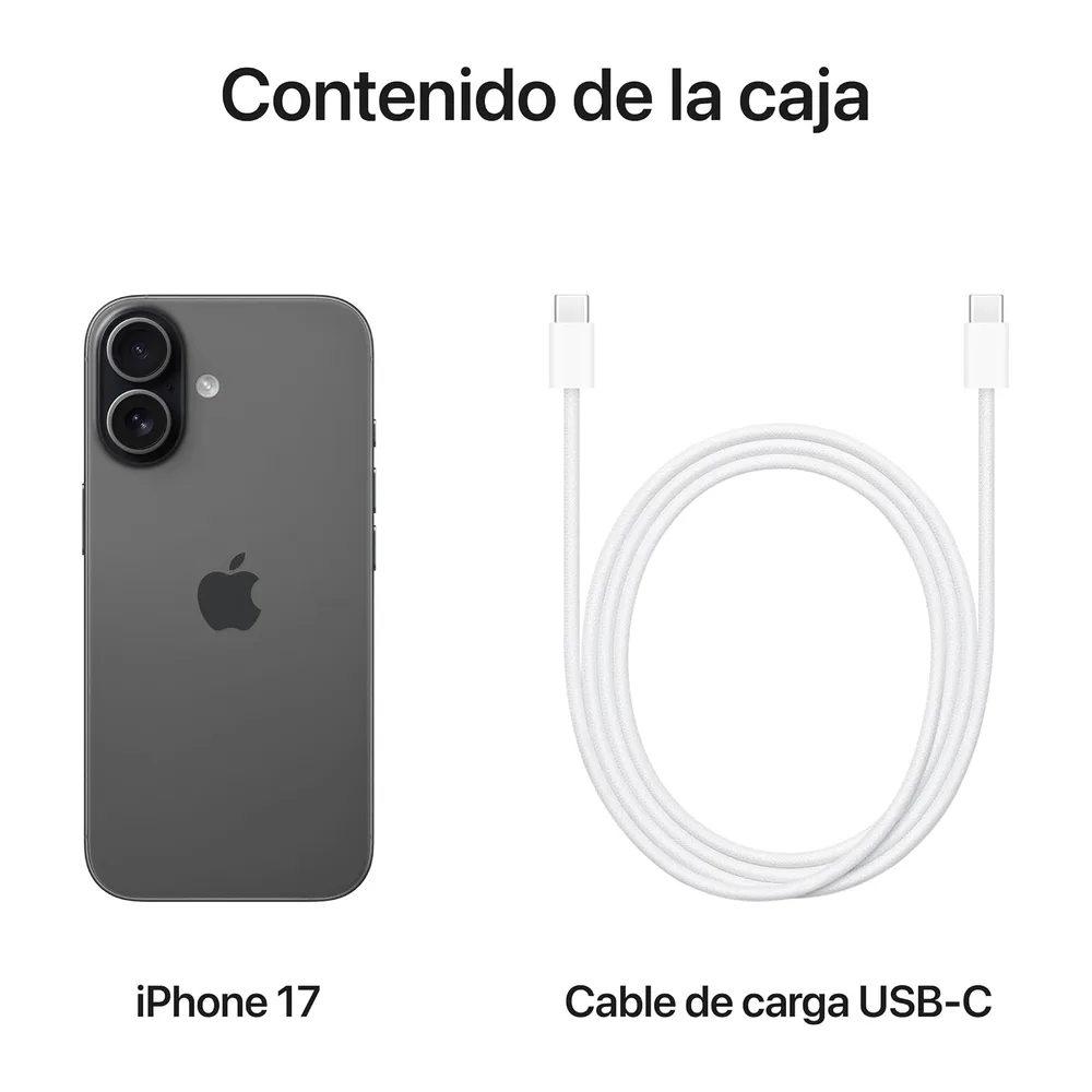 Apple iPhone 17 de 256 GB: Pantalla de 6,3 Pulgadas con Promotion — 6