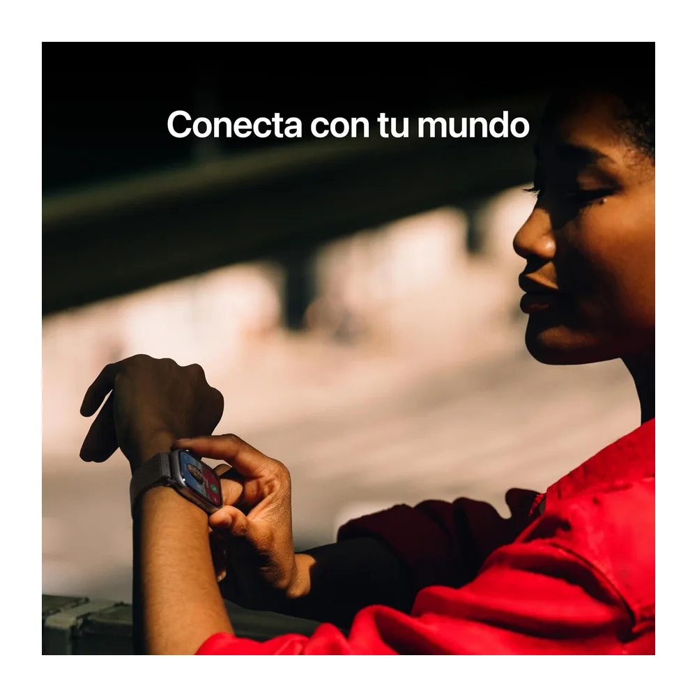 Apple Watch Series 11 GPS con Caja de Aluminio en Oro Rosa de 42 mm y Correa Deportiva Rosa Rubor-Talla — 5