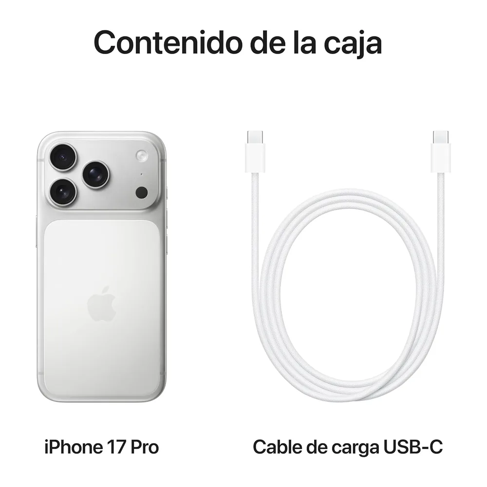 Apple iPhone 17 Pro de 256 GB: Pantalla de 6,3 Pulgadas con Promotion hasta 120 Hz — 6