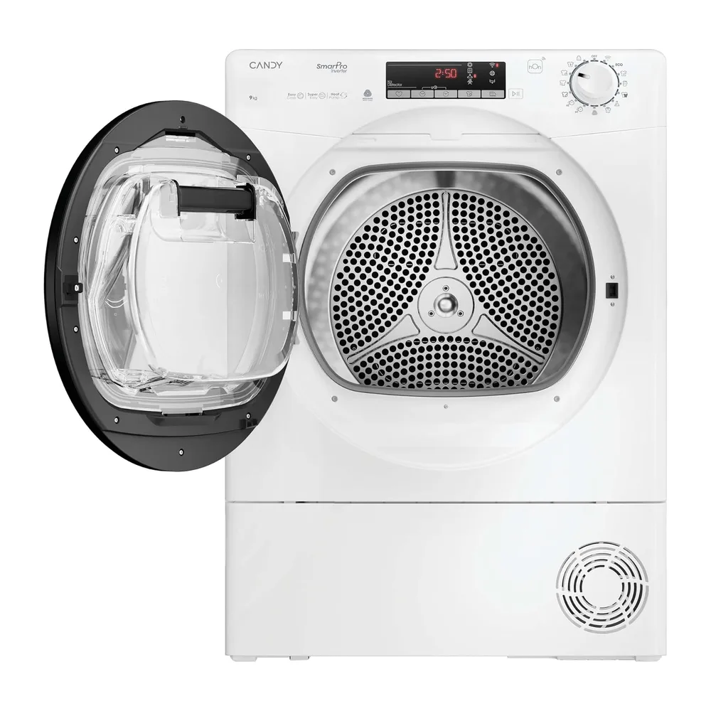 Candy Smart Pro Inverter CRO EH9N4TBE-S, Secadora 9KG, Bomba de Calor, Panel Smart Touch, WiFi, App hOn, 14 — 4