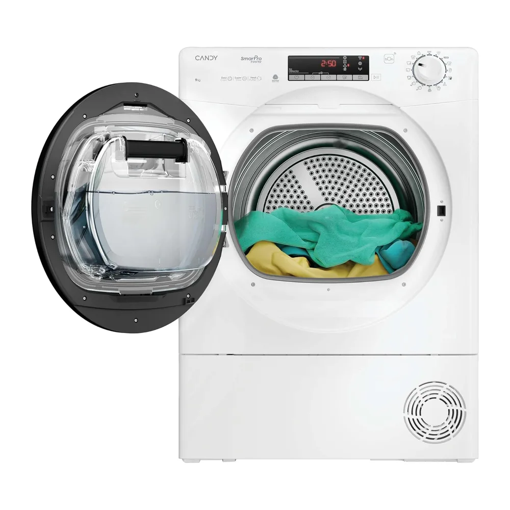 Candy Smart Pro Inverter CRO EH9N4TBE-S, Secadora 9KG, Bomba de Calor, Panel Smart Touch, WiFi, App hOn, 14 — 5