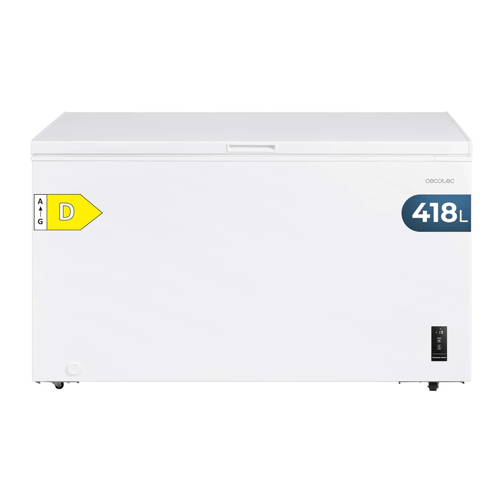 Cecotec Congelador Horizontal 418L Bolero CoolMarket Chest 418P White E. Cesta con Asas — 5