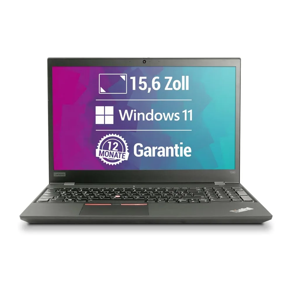 Lenovo Ordenador portátil ThinkPad T590 15,6 pulgadas Full HD Intel Core i5-8265U@ hasta 3,9 GHz 16 GB 256 GB