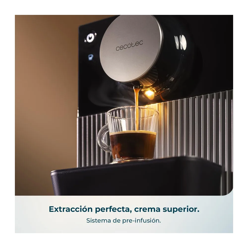 Cecotec Cafetera Superautomática Compacta Cremmaet Cube Red. 1350W — 3