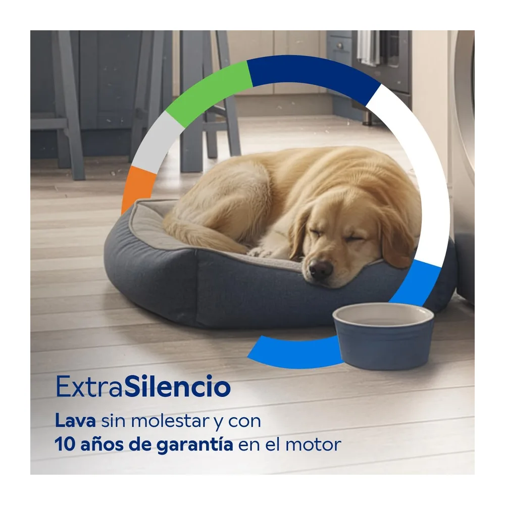 Balay, Lavadora, 8 kg, Programa Plancha, Silenciosa, blanco, 3TS382B [Clase de eficiencia energética A] — 6